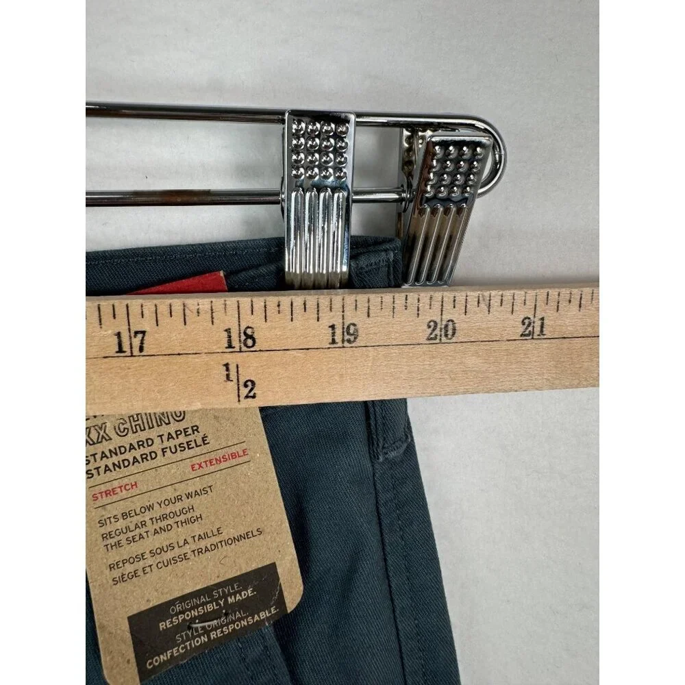 Levi's‎ Men's XX Chino Standard Taper Fit Stretch Pants blue sz 38x32